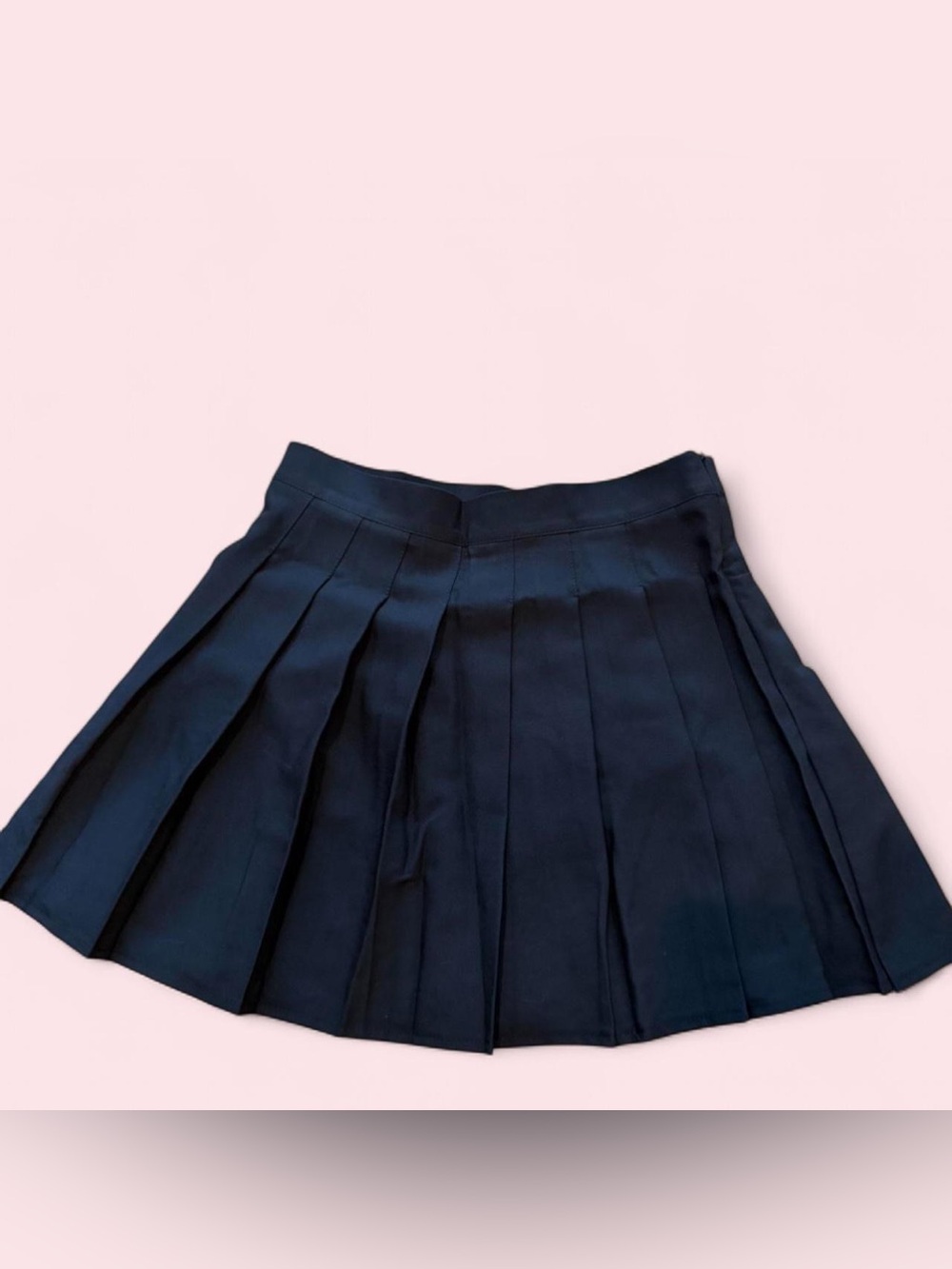 Black Pleated Skirt